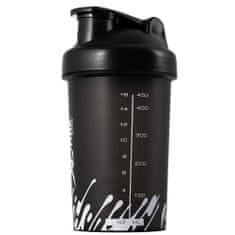 XQMAX Šejker, Proteínový Bidon Pre Posilňovne, Blender Bottle 500 Ml Čierna