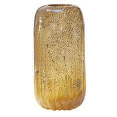 Eurofirany Galina Dekoratívna sklenená váza (1) (Fi) 19X34 cm zlatá