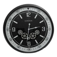 Eurofirany Dekoratívne hodiny 10 59X11X59 cm čierne