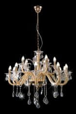 Eurofirany Trblietavá lampa (2) (Fi) 95X70-134 cm Zlatá