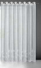 Eurofirany Záclona pripravená Arles 300X250 cm biela