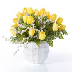 Eurofirany Kvet Tulipán 9 Dĺžka 65 cm Dĺžka kvetu 8 cm Oranžová