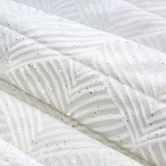 Eurofirany Prehoz na posteľ Luna 220X240 cm biely