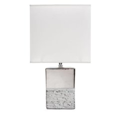 Eurofirany Dekoratívna lampa Brenda 15X15X31 cm biela