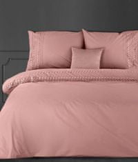 Eurofirany Bavlnená posteľná súprava Lana2 160X200 cm, 2 ks. 70X80 cm Prášok