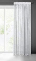 Eurofirany Hotová záclona Ida na páske 140X250 cm biela