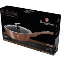 Berlingerhaus Panvica s granitovým povrchom 24 cm Metallic Line Rosegold Bh-1517N