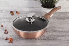 Berlingerhaus Panvica s granitovým povrchom 24 cm Metallic Line Rosegold Bh-1517N