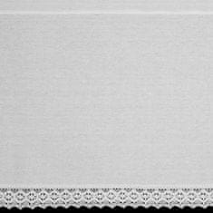 Eurofirany Zazdrostka zdobené čipkou šírka 60 60cm x 150 cm
