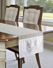 Eurofirany Elegantný obrus na stôl s rozmermi do 40 cm x 140 cm