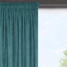 Eurofirany Hotová zamatová záclona s jemným 140 cm x 175 cm