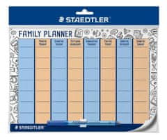 Staedtler Plánovacia rodinná tabuľka "Lumocolor 641 FP", stierateľná, 641 FP