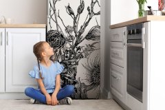 tulup.sk Dekoratívne magnety na chladničku Lúka 60x180 cm