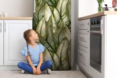 tulup.sk Magnetický kryt na chladničku Monstera 60x180 cm