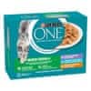 Purina ONE Multipack Indoor mini filetky s kuraťom 12x85g