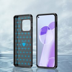 IZMAEL Carbon Shield TPU puzdro pre OnePlus 10 Pro - Čierna KP15306