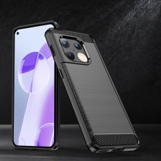 IZMAEL Carbon Shield TPU puzdro pre OnePlus 10 Pro - Čierna KP15306