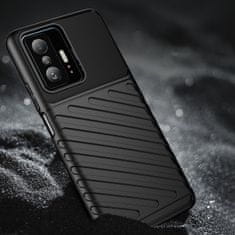 IZMAEL Carbon Shield TPU puzdro pre Xiaomi Mi 11T/Mi 11T Pro - Čierna KP13731