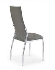 Halmar Jedálenská stolička K209, sivá