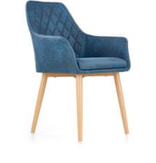 Halmar Jedálenská stolička K287, modrá
