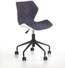 Halmar Detská stoličky Matrix, biela / šedá