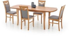 Halmar Drevený jedálenský stôl Fryderyk 240 cm s prírodnou dyhou, dub craft