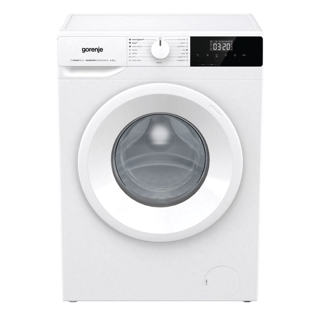 Gorenje práčka WNHPI72SCS + záruka 15 rokov na invertorový motor