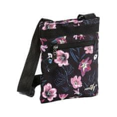 MEATFLY Dámska crossbody kabelka Dixie, Hibiscus Black