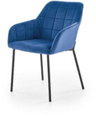 Halmar Jedálenská stolička K305, modrá