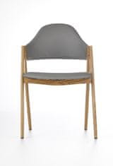 Halmar Jedálenská stolička K247, sivá