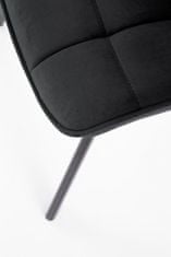 Halmar Jedálenská stolička K332, čierna