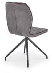 Halmar Jedálenská stolička K237, sivá