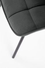 Halmar Jedálenská stolička K332, tmavo šedá