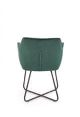 Halmar Jedálenská stolička K377, zelená