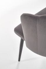 Halmar Jedálenská stolička K386, sivá