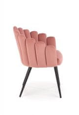 Halmar Jedálenská stolička K410, ružová