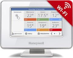 Honeywell Evohome Starter sat CZ, Evohome Touch WiFi + 3x termohlavica + BDR91, +5% ErP 8 -(ATP921_EE2)