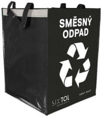 SIXTOL Taška na triedený odpad SORT EASY MIXED, 30x30x40cm, 36l