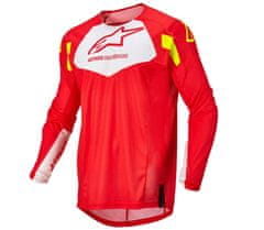 Alpinestars Motokrossový dres Techstar Factory red/white/yellow veľ. S