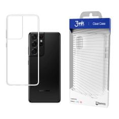3MK Clear case puzdro pre Samsung Galaxy S21 Ultra 5G - Transparentná KP20648