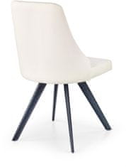 Halmar Jedálenská stolička K206, biela