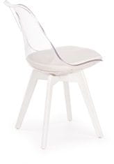 Halmar Jedálenská stolička K245, biela