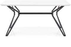 Halmar Jedálenský stôl Pascal 160x90, biela