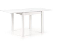 Halmar Drevený rozkladacia jedálenský stôl Gracjan, biela