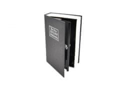 GEKO Pokladnička na peniaze, knižka prenosná 240x155x55mm, 2 kľúče G10905
