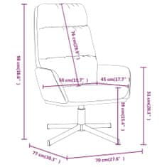 Vidaxl Kreslo do obývačky, svetlosivé, čalúnené látkou