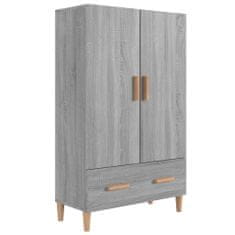 Vidaxl Kredenc sivý dub sonoma 70x31x115 cm spracované drevo