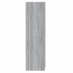 Petromila vidaXL Šatník sivý dub sonoma 80x52x180 cm spracované drevo