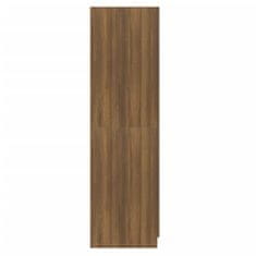 Petromila vidaXL Šatník hnedý dub 80x52x180 cm spracované drevo