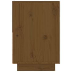 Petromila vidaXL Nočné stolíky 2 ks medovo-hnedé 60x34x51 cm borovicové drevo